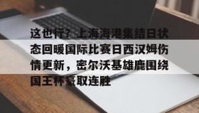 mk体育- 上海海港直播在线观看高清今天比赛 